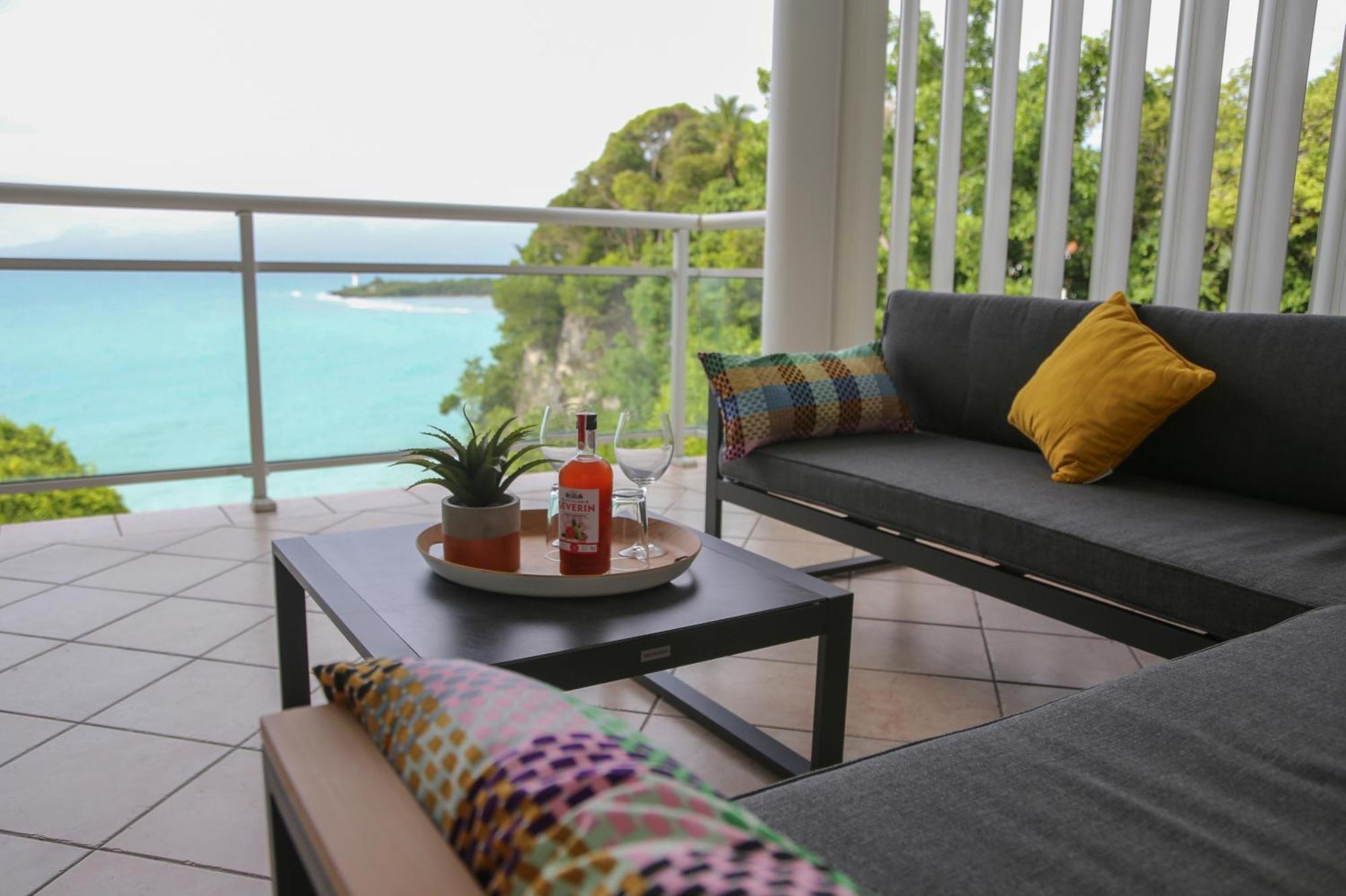 La Vue Du Phare - Appartement Neuf Avec Vue Imprenable Et Acces Crique Le Gosier  Esterno foto